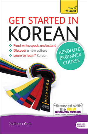 Cover art for Teach Yourself Get Started in Korean