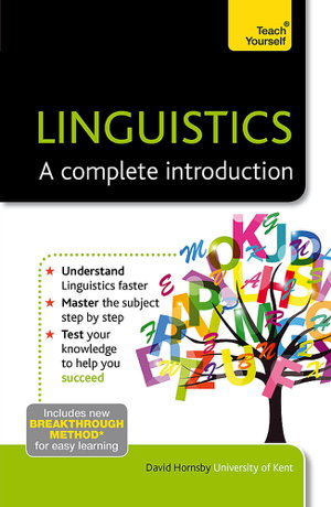 Cover art for Linguistics A Complete Introduction Teach Yourself