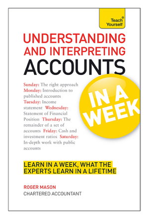 Cover art for Teach Yourself Understanding and Interpreting Accounts in a Week