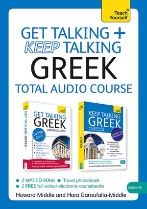 Cover art for Get Talking and Keep Talking Greek Total Audio Course