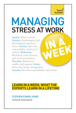 Cover art for Managing Stress at Work in a Week