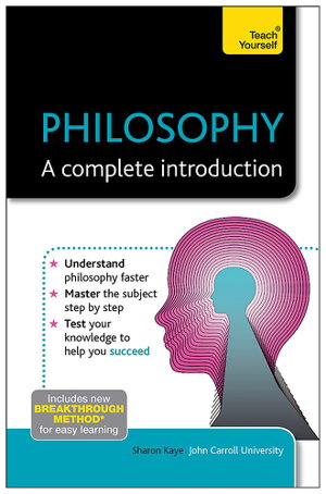 Cover art for Teach Yourself Philosophy A Complete Introduction