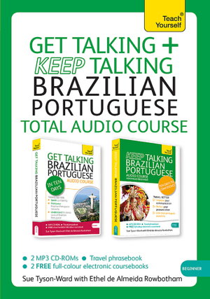 Cover art for Get Talking and Keep Talking Brazilian Portuguese Total Audio Course
