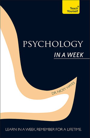 Cover art for Teach Yourself Psychology in a Week