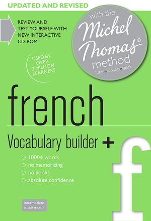 Cover art for French Vocabulary Builder+ with the Michel Thomas Method