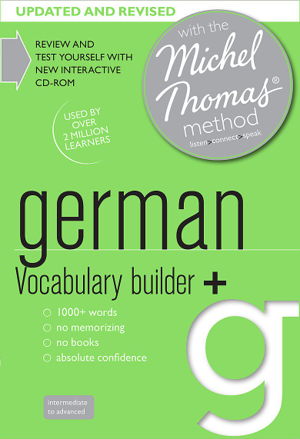 Cover art for German Vocabulary Builder+ (Learn German with the Michel Thomas Method)