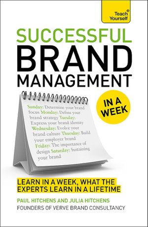 Cover art for Teach Yourself Successful Brand Management In A Week