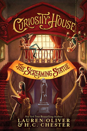 Cover art for Curiosity House The Screaming Statue (Book Two)