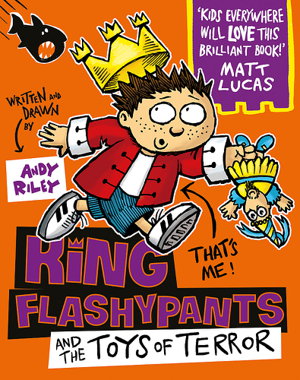 Cover art for King Flashypants and the Toys of Terror