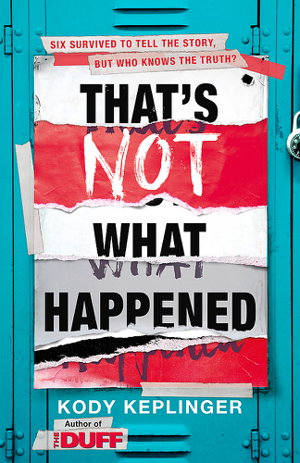 Cover art for That's Not What Happened