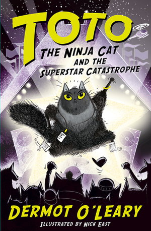 Cover art for Toto the Ninja Cat and the Superstar Catastrophe