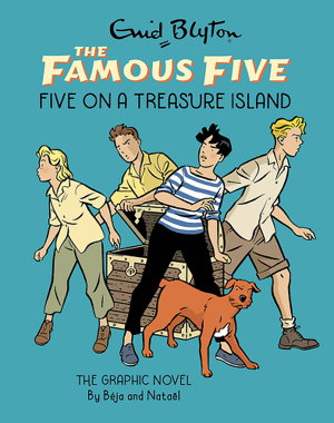 Cover art for Famous Five Graphic Novel: Five on a Treasure Island