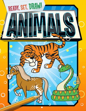 Cover art for Ready, Set, Draw: Animals