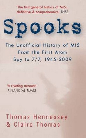 Cover art for Spooks the Unofficial History of MI5