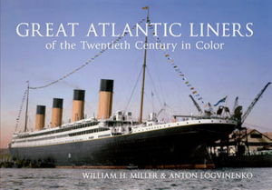 Cover art for Great Atlantic Liners of the Twentieth Century in Color
