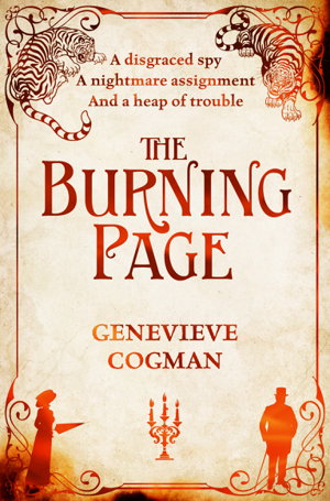 Cover art for The Burning Page