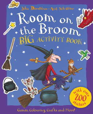 Cover art for Room on the Broom Sticker Activity Book
