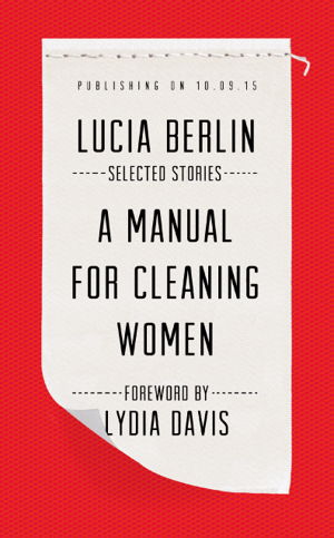 Cover art for A Manual for Cleaning Women