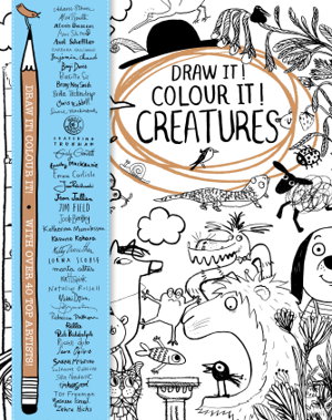 Cover art for Draw Creatures! A bumper drawing book