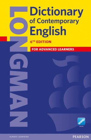 Cover art for Longman Dictionary of Contemporary English 6 Paper and online