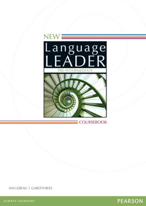 Cover art for New Language Leader Pre-Intermediate Coursebook