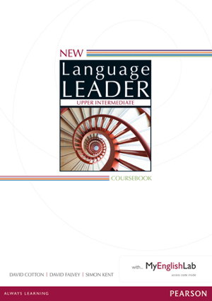Cover art for New Language Leader Upper Intermediate Coursebook with MyEnglishLab Pack
