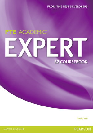 Cover art for Expert Pearson Test of English Academic B2 Standalone Coursebook