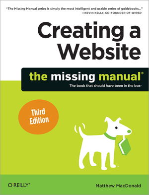 Cover art for Creating a Website: The Missing Manual