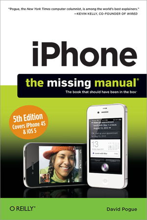 Cover art for iPhone The Missing Manual Fifth Edition
