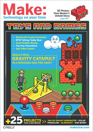 Cover art for Make Technology on Your Time Volume 28 Toys and Games