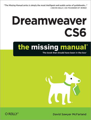 Cover art for Dreamweaver CS6: The Missing Manual
