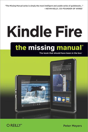 Cover art for Kindle Fire: The Missing Manual