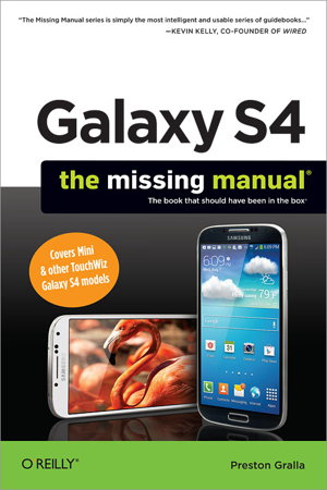 Cover art for Galaxy S4: The Missing Manual