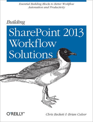 Cover art for Building SharePoint 2013 Workflow Solutions