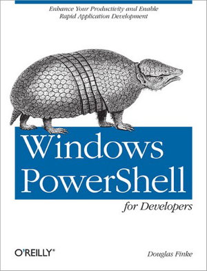 Cover art for Windows PowerShell for Developers