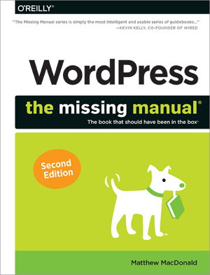 Cover art for WordPress: The Missing Manual