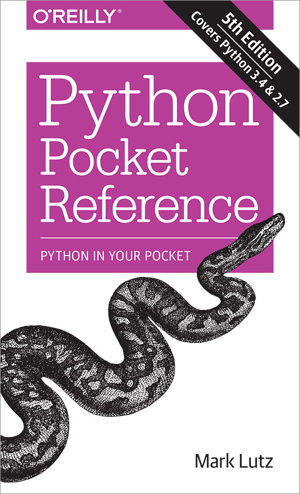 Cover art for Python Pocket Reference