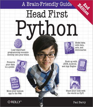 Cover art for Head First Python