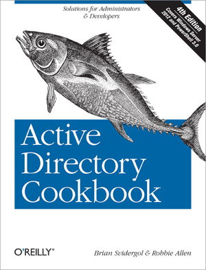 Cover art for Active Directory Cookbook