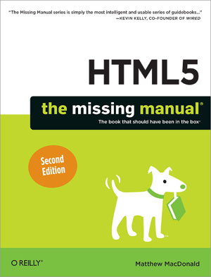 Cover art for HTML5: The Missing Manual