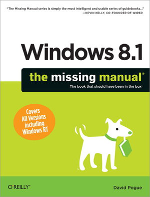 Cover art for Windows 8.1 The Missing Manual