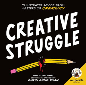 Cover art for Zen Pencils Creative Struggle