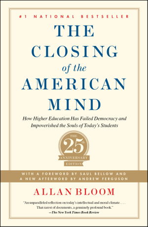 Cover art for The Closing of the American Mind