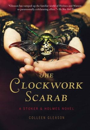 Cover art for Clockwork Scarab PB A Stoker and Holmes Novel (1)