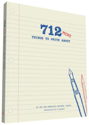 Cover art for 712 More Things to Write Journal