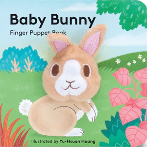 Cover art for Baby Bunny Finger Puppet Book