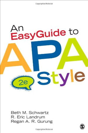 Cover art for An EasyGuide to APA Style 2nd Edition