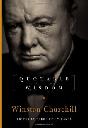 Cover art for Quotable Wisdom Winston Churchill