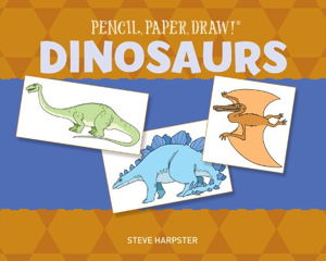 Cover art for Pencil, Paper, Draw! (R): Dinosaurs