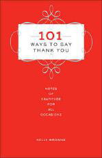Cover art for 101 Ways to Say Thank You